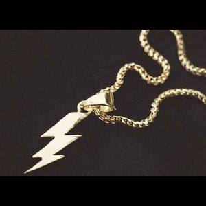 Tom Scandoval ⚡️Lightening Bolt ⚡️Gold Pendant